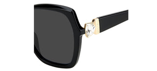 Jimmy Choo MANON/G/S women Black Squared Sunglasses