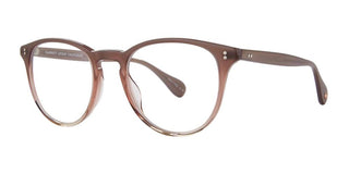 Garrett Leight MANZANITA unisex Red Round Eyeglasses