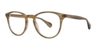 Garrett Leight MANZANITA unisex Brown Round Eyeglasses