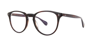 Garrett Leight MANZANITA unisex Havana Round Eyeglasses