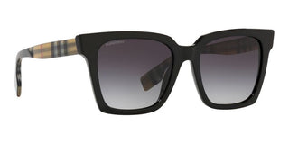 Burberry MAPLE BE 4335 women Black Geometric Sunglasses