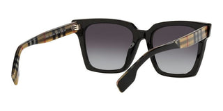 Burberry MAPLE BE 4335 women Black Geometric Sunglasses