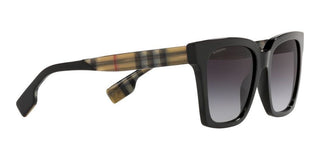 Burberry MAPLE BE 4335 women Black Geometric Sunglasses