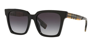 Burberry MAPLE BE 4335 women Black Geometric Sunglasses