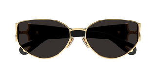 Chloé MARCIE CH0260S women Gold Oval Sunglasses