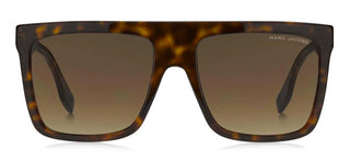 Marc Jacobs MARC 639/S men Havana Geometric Sunglasses