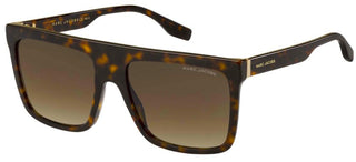 Marc Jacobs MARC 639/S men Havana Geometric Sunglasses