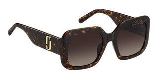 Marc Jacobs MARC 647/S women Havana Geometric Sunglasses