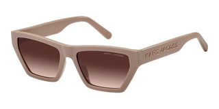 Marc Jacobs MARC 657/S women Brown Geometric Sunglasses