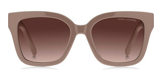 Marc Jacobs MARC 658/S women Brown Squared Sunglasses