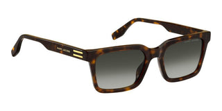 Marc Jacobs MARC 719/S men Havana Geometric Sunglasses