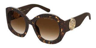 Marc Jacobs MARC 722/S women Havana Butterfly Sunglasses