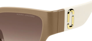 Marc Jacobs MARC 724/S women Brown Rectangle Sunglasses