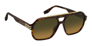 Marc Jacobs MARC 753/S men Havana Squared Sunglasses