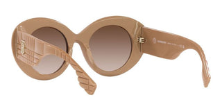 Burberry MARGOT BE 4370U women Brown Butterfly Sunglasses