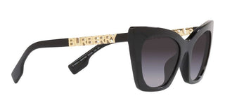 Burberry MARIANNE BE 4372U women Black Cat Eye Sunglasses