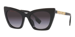 Burberry MARIANNE BE 4372U women Black Cat Eye Sunglasses