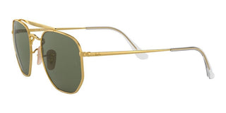 Ray-Ban MARSHAL RB 3648 unisex Gold Geometric Sunglasses