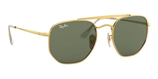 Ray-Ban MARSHAL RB 3648 unisex Gold Geometric Sunglasses