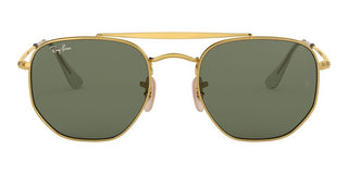 Ray-Ban MARSHAL RB 3648 unisex Gold Geometric Sunglasses