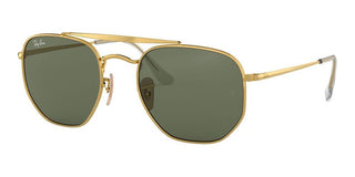 Ray-Ban MARSHAL RB 3648 unisex Gold Geometric Sunglasses