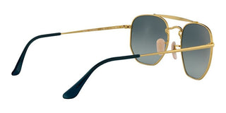 Ray-Ban MARSHAL RB 3648 unisex Gold Geometric Sunglasses