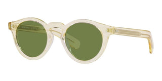 Oliver Peoples MARTINEAUX OV 5450SU men Yellow Round Sunglasses