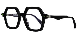 Kuboraum MASKE Q8 unisex Black Geometric Eyeglasses