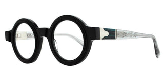 Kuboraum MASKE S2 unisex Black Round Eyeglasses