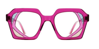 Kuboraum MASKE T8 unisex Pink Geometric Eyeglasses