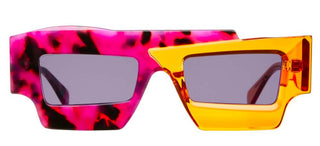 Kuboraum MASKE X12 unisex Pink Geometric Sunglasses