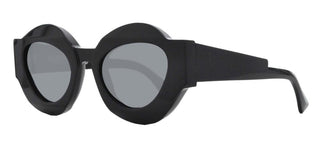 Kuboraum MASKE X22 unisex Black Round Sunglasses