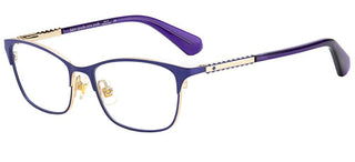 Kate Spade MASSY children Blue Geometric Eyeglasses