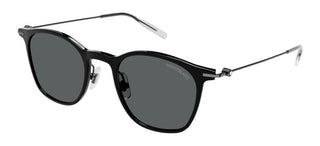 Montblanc MB0098S men Black Squared Sunglasses