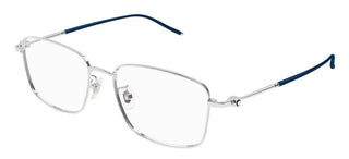 Montblanc MB0140OK men Silver Geometric Eyeglasses