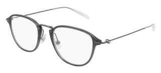 Montblanc MB0155O men Black Pantos Eyeglasses