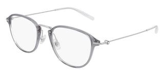 Montblanc MB0155O men Grey Pantos Eyeglasses