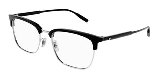 Montblanc MB0199OA men Black Squared Eyeglasses