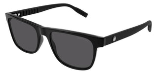 Montblanc MB0209S men Black Squared Sunglasses