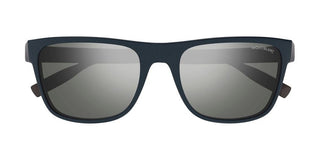 Montblanc MB0209S men Grey Squared Sunglasses