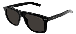 Montblanc MB0227S men Black Geometric Sunglasses