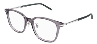 Montblanc MB0247OK men Grey Geometric Eyeglasses