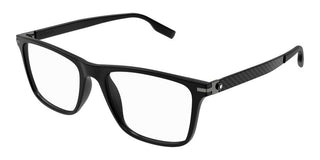 Montblanc MB0251O men Black Geometric Eyeglasses