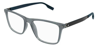 Montblanc MB0251O men Grey Geometric Eyeglasses