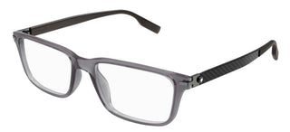 Montblanc MB0252O men Grey Geometric Eyeglasses