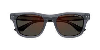 Montblanc MB0254S men Grey Squared Sunglasses