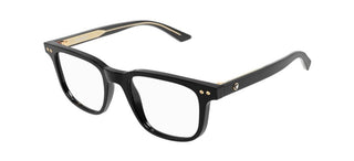 Montblanc MB0256O men Black Squared Eyeglasses