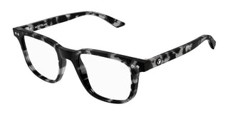 Montblanc MB0256O men Black Squared Eyeglasses