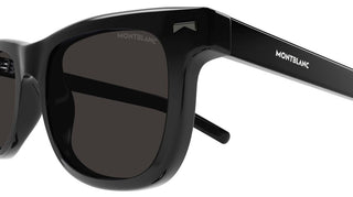 Montblanc MB0260S men Black Squared Sunglasses