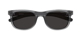 Montblanc MB0260S men Grey Squared Sunglasses